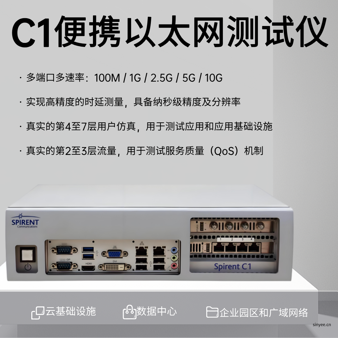 思博倫TestCenter C1以太網(wǎng)測試儀
